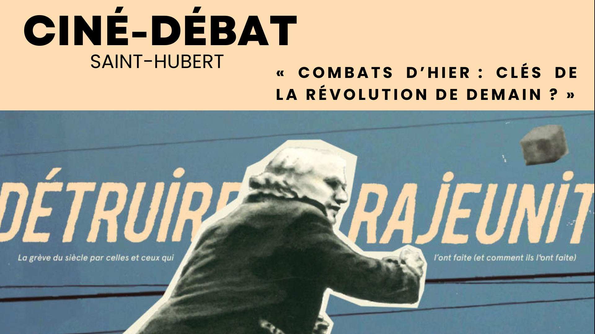 Cine debat st hubert detruire rajeunit