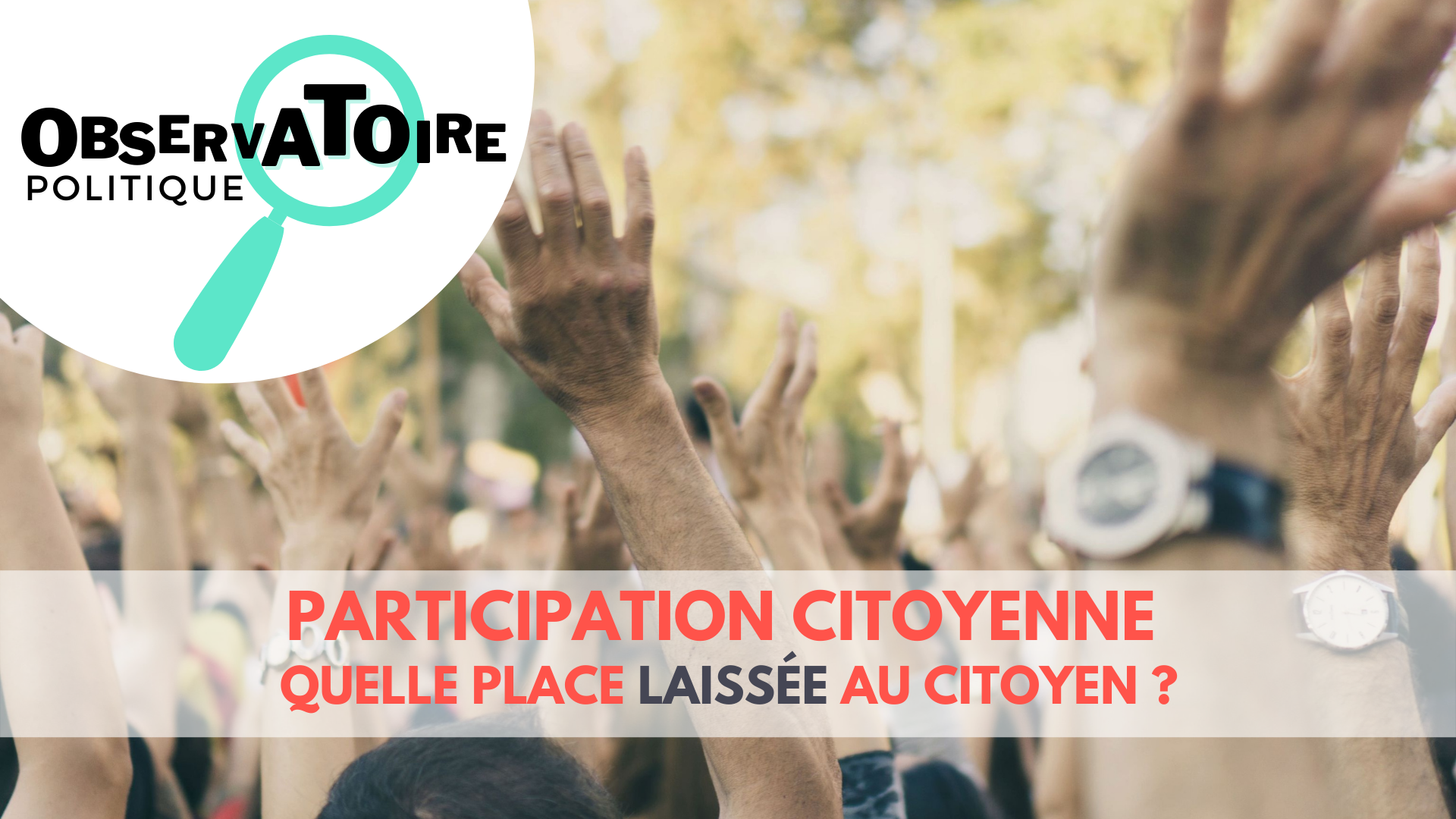 Observatoire politque participation citoyenne