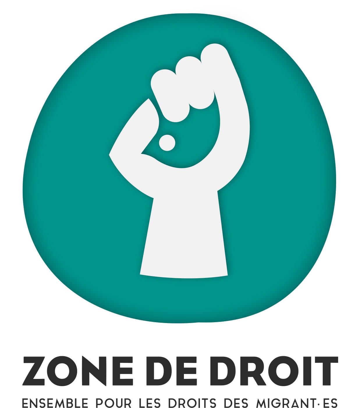 Zonededroit logo defonce turquoise