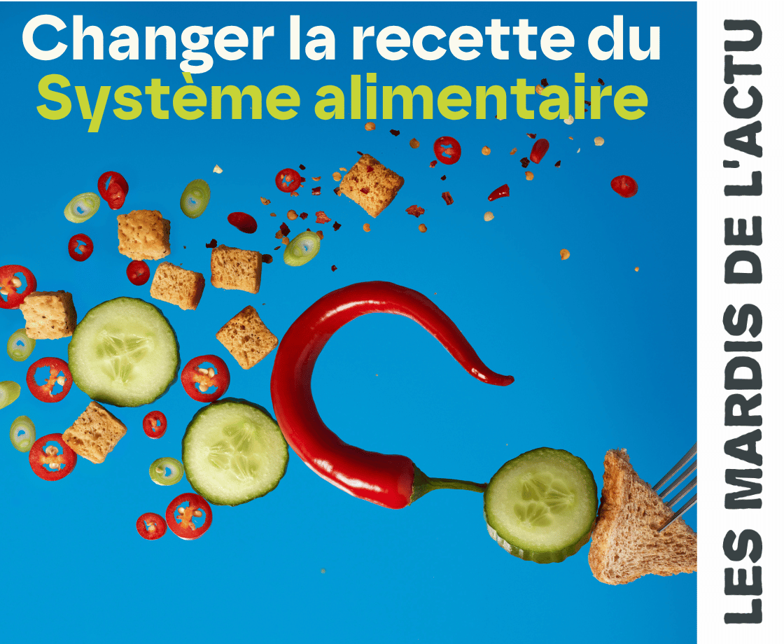 Les Mardis de l’Actu | Changer la recette du système alimentaire